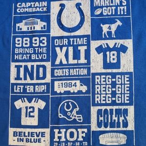 Indianapolis Colts Collectible NWT 35 Seasons Vint SALE NOS